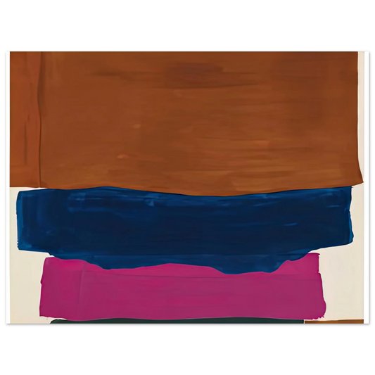 Helen Frankenthaler - Indian Summer, 1967- Wall Art - 21x29.7 cm / 8x12" - Fine Art Poster - -
