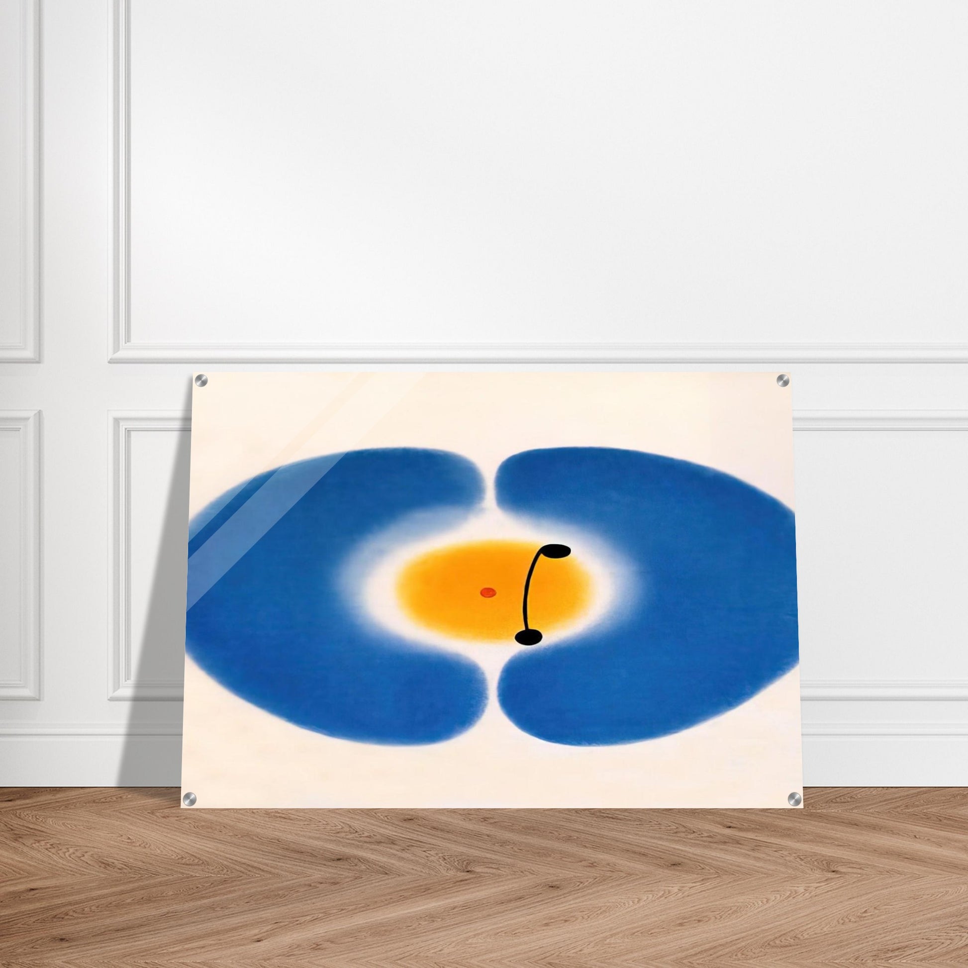 Blue Mandala - 1978 - Victor Pasmore Acrylic Print - 70x100 cm / 28x40″ inches | Victor Pasmore Wall Art | Victor Pasmore Prints