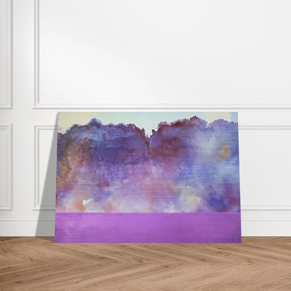 Diamond Lake - 1969 - Ronnie Landfield Brushed Aluminum Print - 70x100 cm / 28x40 inches | Ronnie Landfield Aluminum Print | Ronnie Landfield Prints