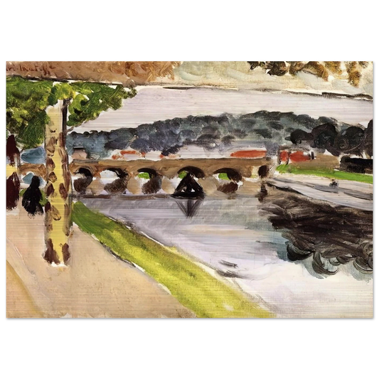 PARADE PLATANES 1917 - Henri Matisse Brushed Aluminum Print - 70x100 cm / 28x40 inches | Henri Matisse Aluminum Print | Henri Matisse Prints