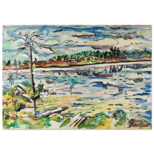 MICHIGAN SUMMER DAYS - Ivan Albright Acrylic Print - 70x100 cm / 28x40″ inches