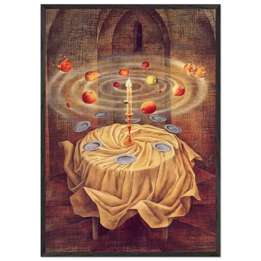 STILL LIFE RESLICITANDO 1963 - Remedios Varo Framed Art Print – Black Wooden Frame - Default Title - -Framed Art Print