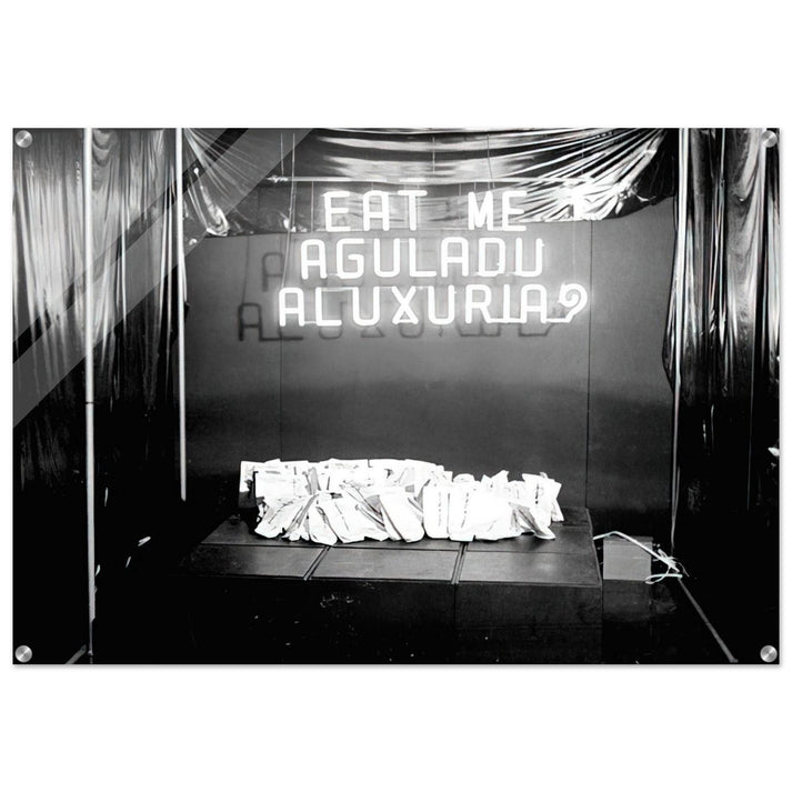 Eat Me. The Gluttony or Lust - 1976 - Lygia Pape Acrylic Print - 70x100 cm / 28x40″ inches