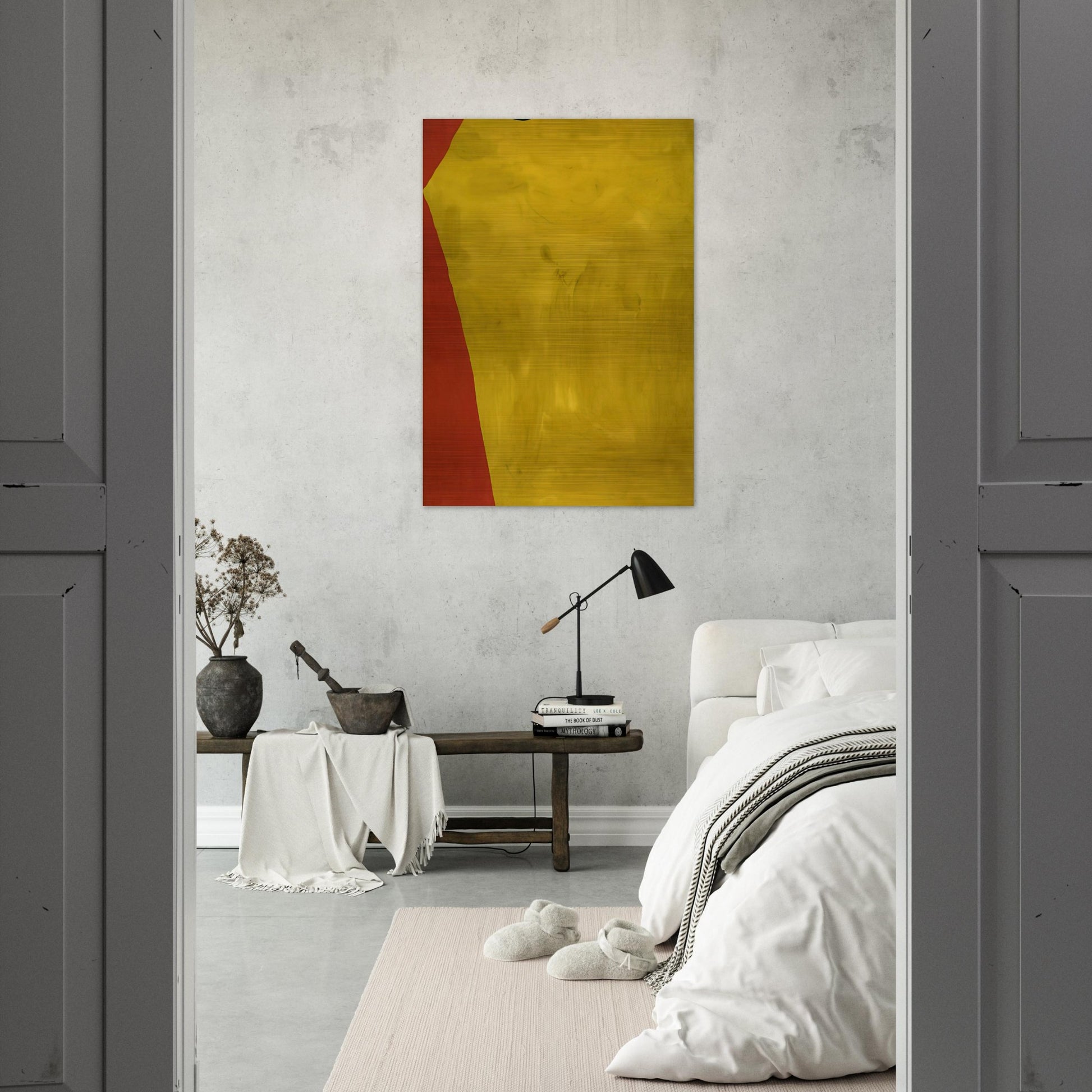 Blessing of the Fleet - 1969 - Helen Frankenthaler Brushed Aluminum Print - 70x100 cm / 28x40 inches | Helen Frankenthaler Aluminum Print | Helen Frankenthaler Prints