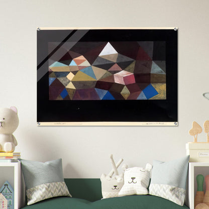 CRYSTALLINE LANDSCAPE 1929 - Paul Klee Acrylic Print - 70x100 cm / 28x40″ inches | Paul Klee Wall Art | Paul Klee Prints