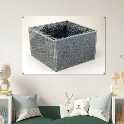 ACCESSION II 1968 - Eva Hesse Acrylic Print - 70x100 cm / 28x40″ inches | Eva Hesse Wall Art | Eva Hesse Prints