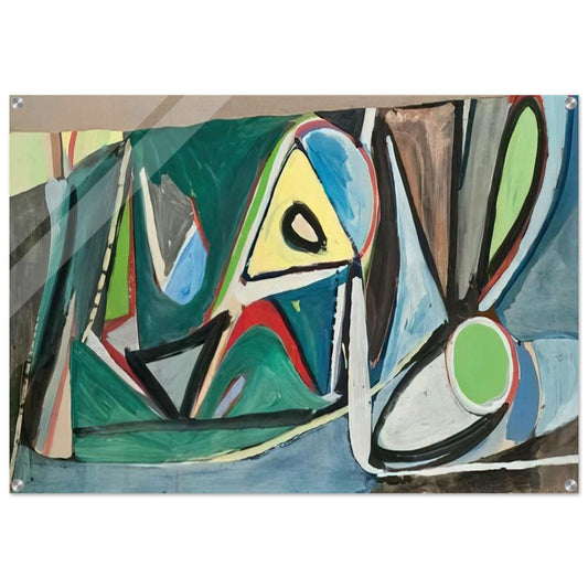 Montrouge - 1948 - Bram van Velde Acrylic Print - 70x100 cm / 28x40″ inches