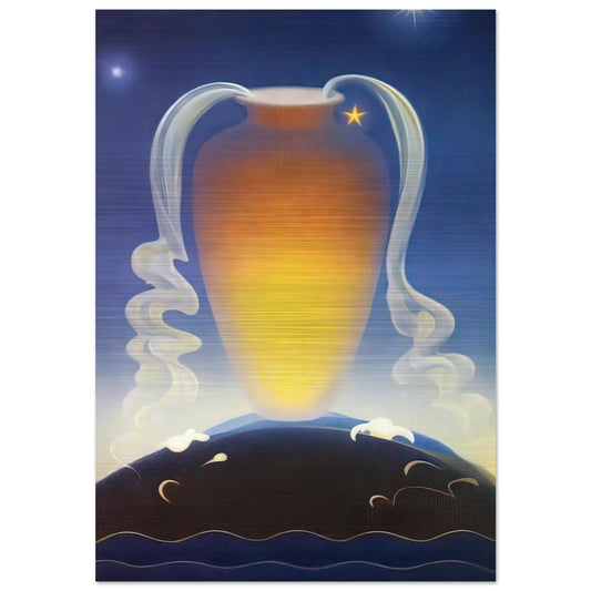 Even Song - 1930 - Agnes Lawrence Pelton Brushed Aluminum Print - 70x100 cm / 28x40 inches | Agnes Lawrence Pelton Aluminum Print | Agnes Lawrence Pelton Prints