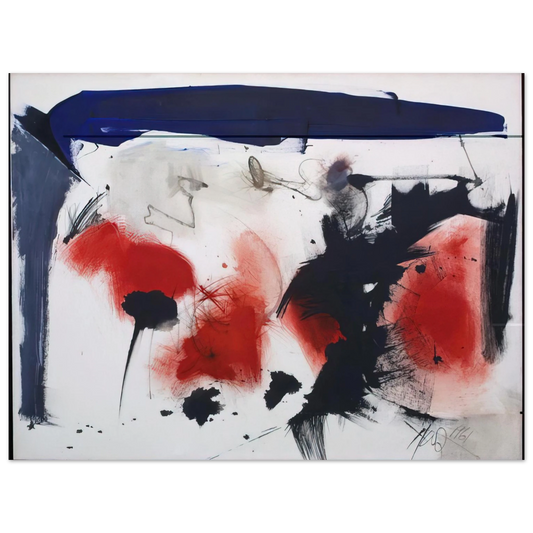 Hassel Smith - Untitled #10 - 1986 Fine Art Poster - Default Title