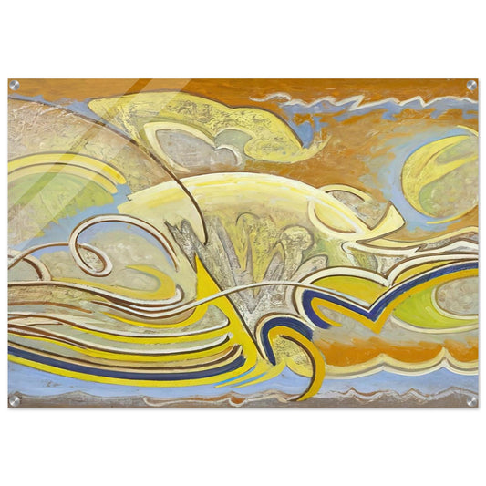 Abstraction 30 - 1955 - Lawren Harris Acrylic Print - 70x100 cm / 28x40″ inches