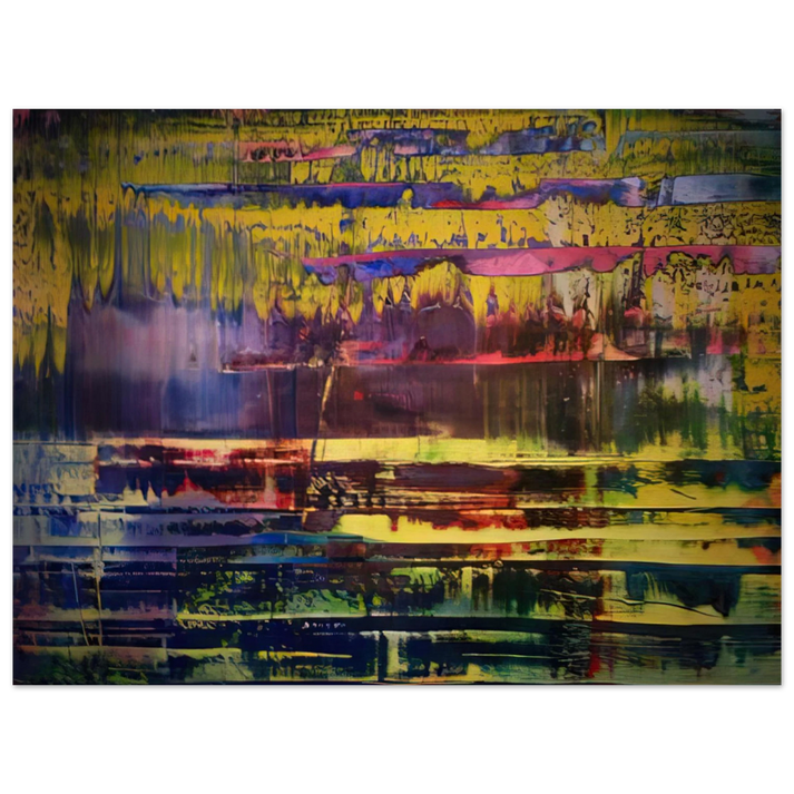 Gerhard Richter - WALLACE BOURNES  75x100 cm / 30x40inches Fine Art Poster