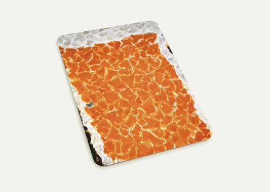 Big Orange By Sam Francis Pack of 10 Post Cards | Sam Francis Post Cards | A6 (10.5 x 14.8 cm) - 4.1 x 5.8 inches