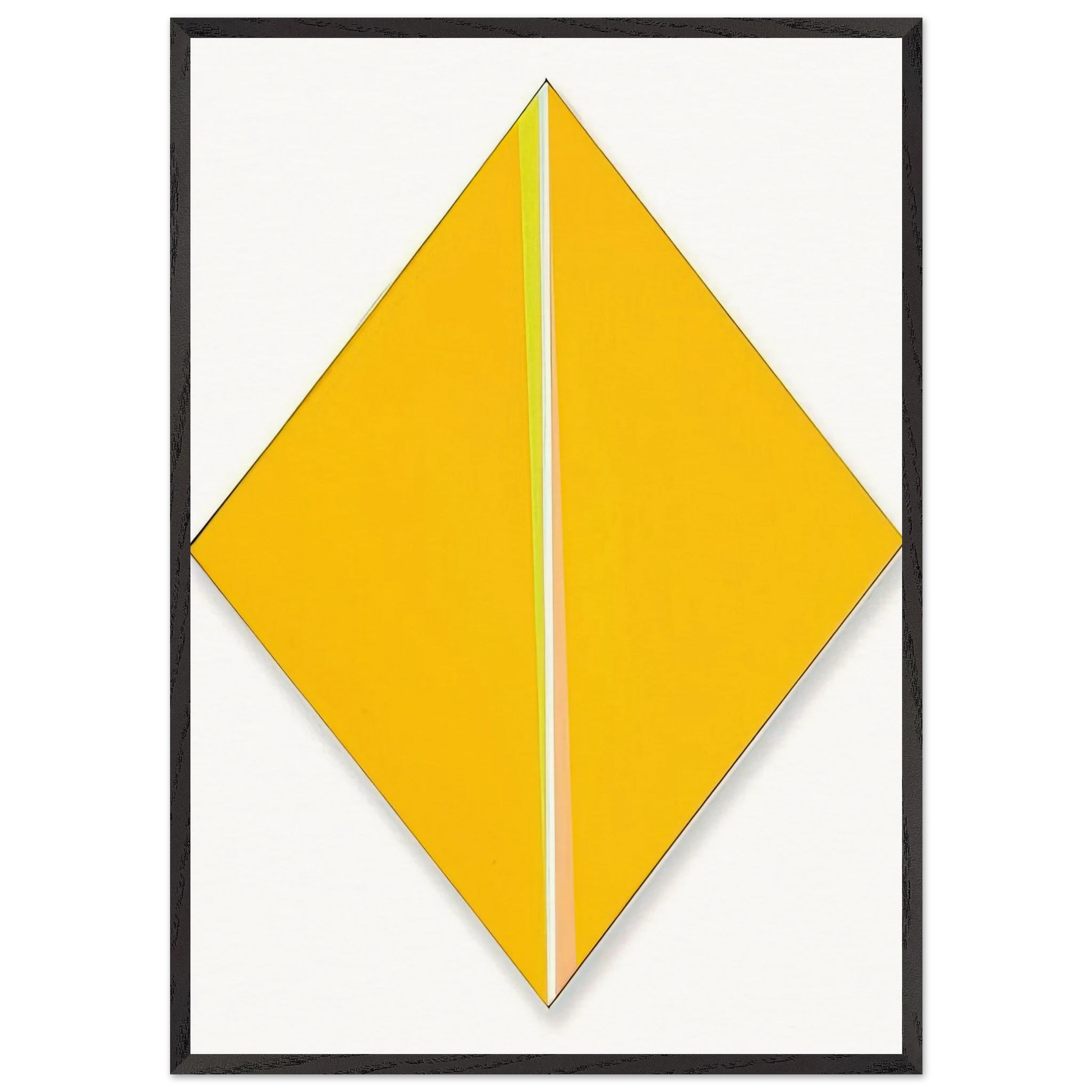 Compression to Purple - 1965 - Max Bill Framed Art Print – Black Wooden Frame - Default Title - -Framed Art Print