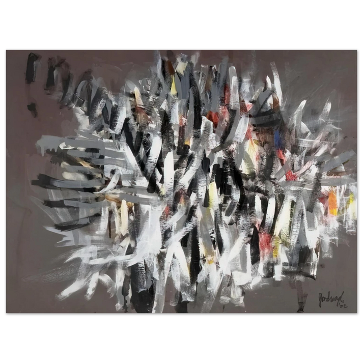 Robert Goodnough - Figure II - 2002  75x100 cm / 30x40inches Fine Art Poster