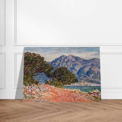 Cap Martin 2 - claude monet Brushed Aluminum Print - 70x100 cm / 28x40 inches | claude monet Aluminum Print | claude monet Prints