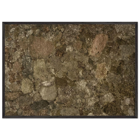 SOUL OF THE UNDERGROUND 1959 - Jean Dubuffet Framed Art Print – Black Wooden Frame - Default Title - -Framed Art Print