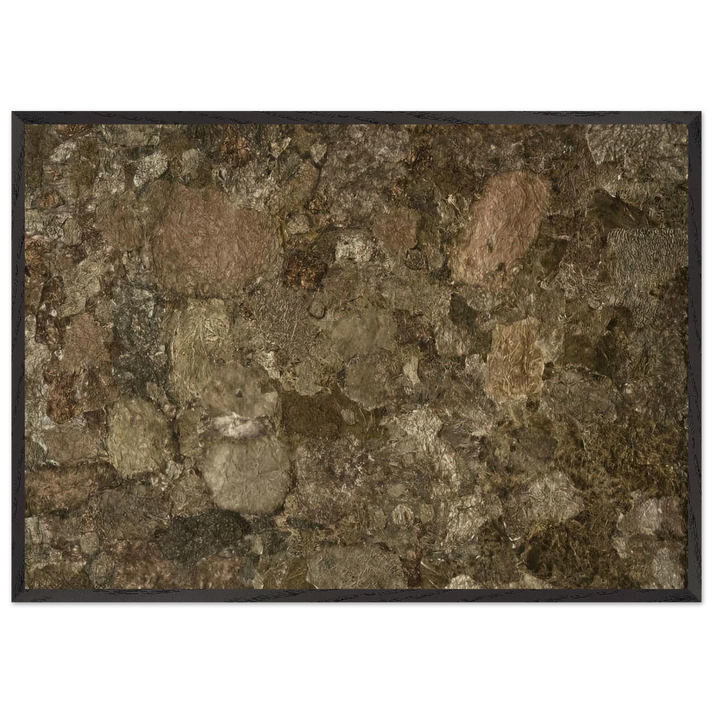 SOUL OF THE UNDERGROUND 1959 - Jean Dubuffet 70x100 cm / 28x40 inches Framed Art Print – Black Wooden Frame