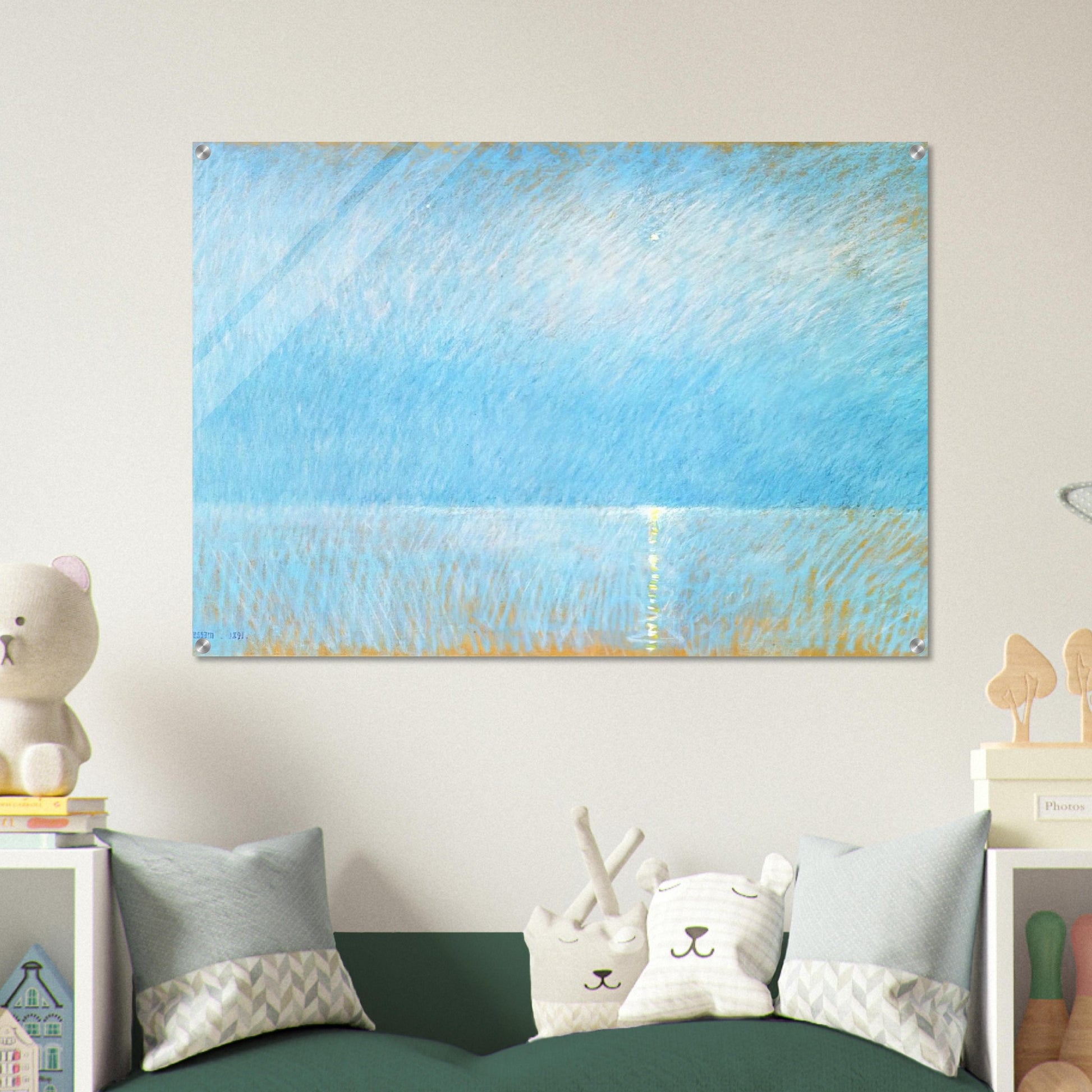 The Evening Star - Childe Hassam Acrylic Print - 70x100 cm / 28x40″ inches | Childe Hassam Wall Art | Childe Hassam Prints