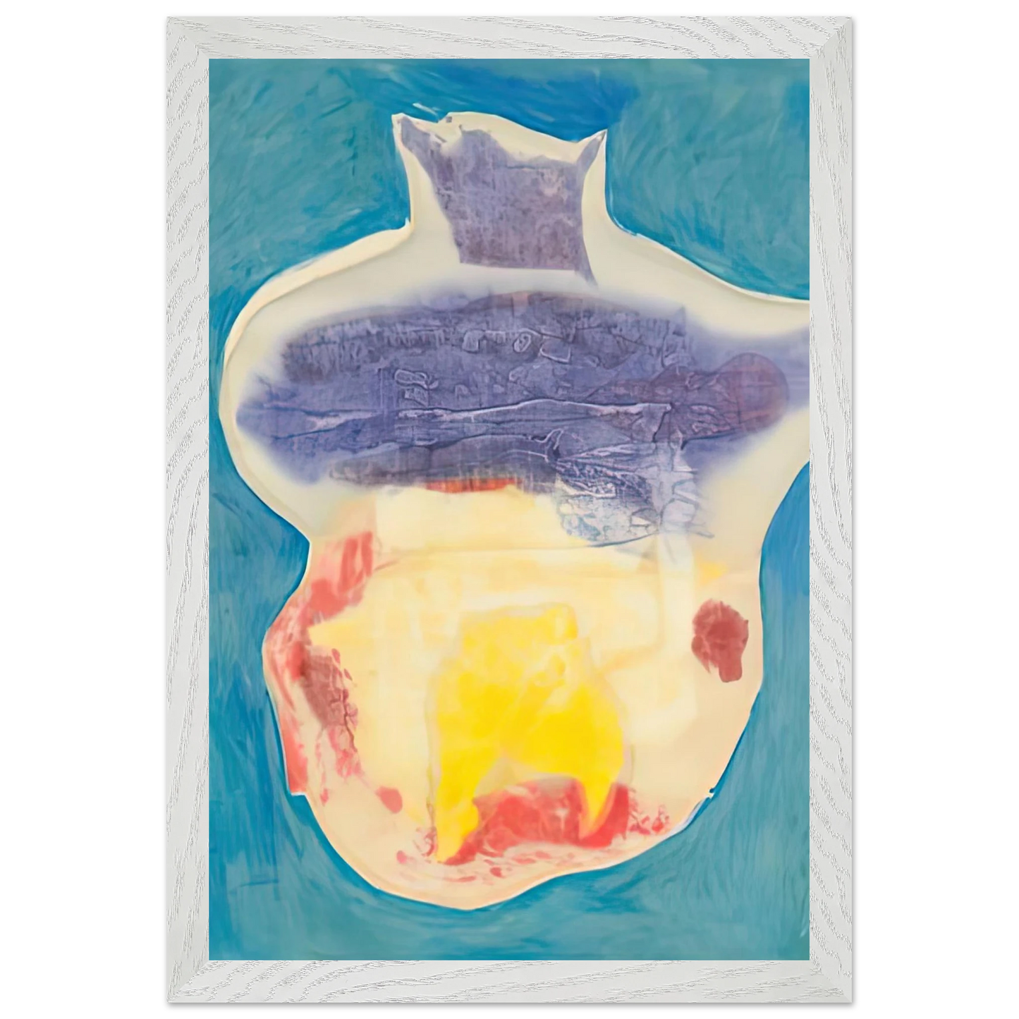 Helen Frankenthaler - Narcissus, 1963- Wall Art - 30x40 cm / 12x16 inches - Fine Art Poster - -