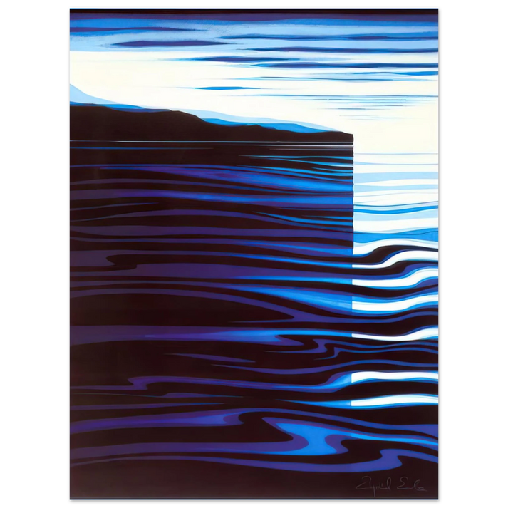 Eyvind Earle - Reflections  75x100 cm / 30x40inches Fine Art Poster