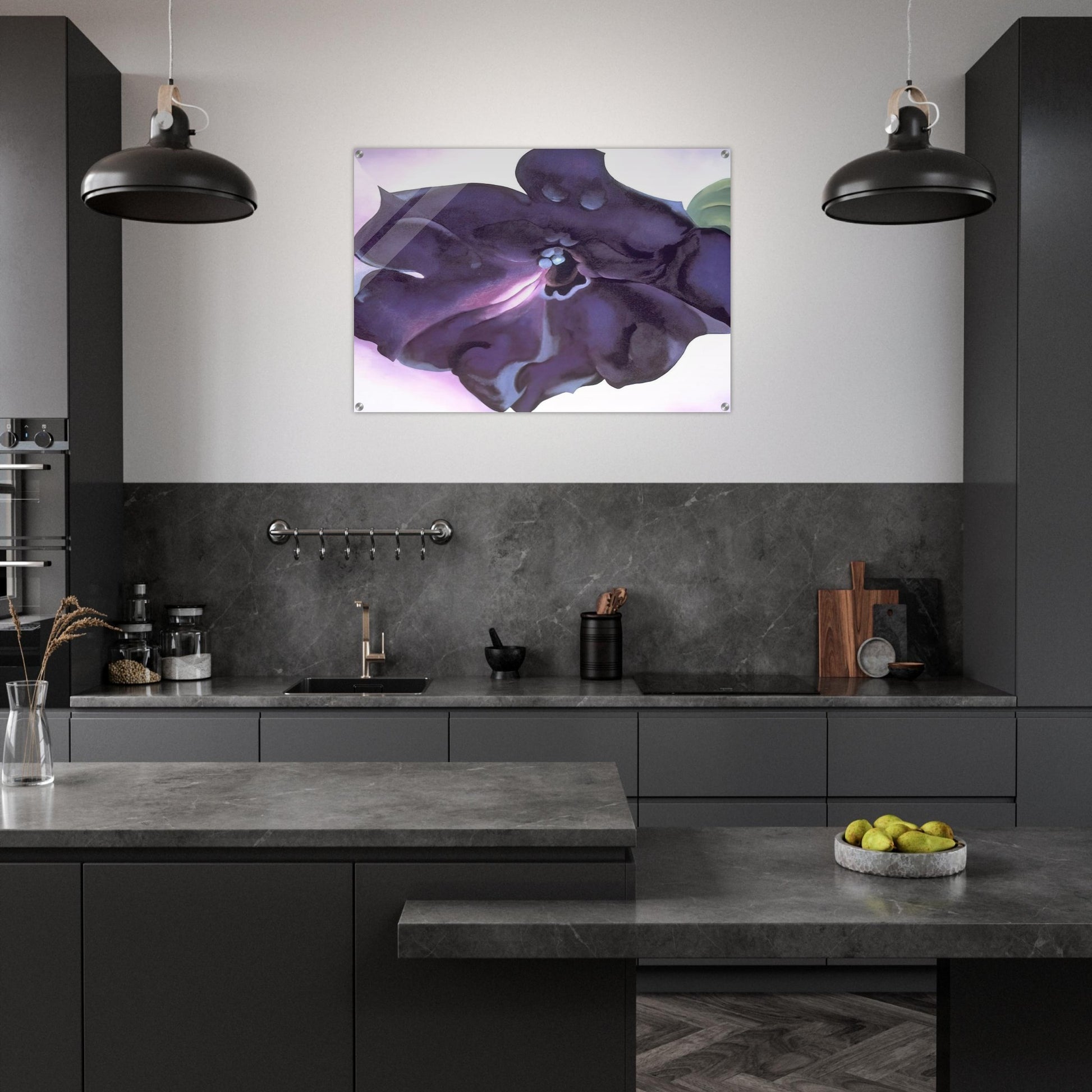 Petunia - Georgia O'Keeffe Acrylic Print - 70x100 cm / 28x40″ inches | Georgia O'Keeffe Wall Art | Georgia O'Keeffe Prints