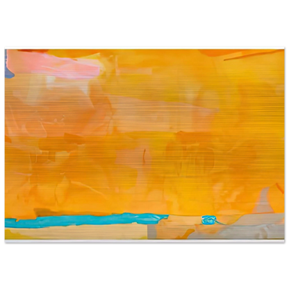 Royal Fireworks, 1975- - Helen Frankenthaler Brushed Aluminum Print - 70x100 cm / 28x40 inches | Helen Frankenthaler Aluminum Print | Helen Frankenthaler Prints