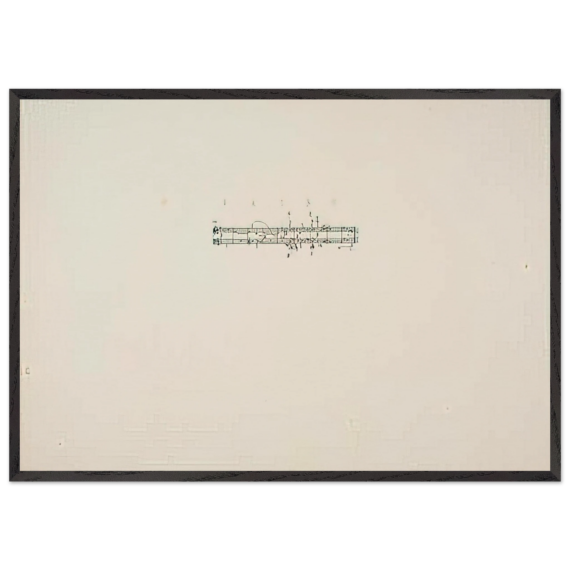 Haiku - Neo-Dada - John Cage Framed Art Print – Black Wooden Frame - Default Title - -Framed Art Print