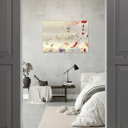 Bay of Naples - Cy Twombly Brushed Aluminum Print - 70x100 cm / 28x40 inches | Cy Twombly Aluminum Print | Cy Twombly Prints
