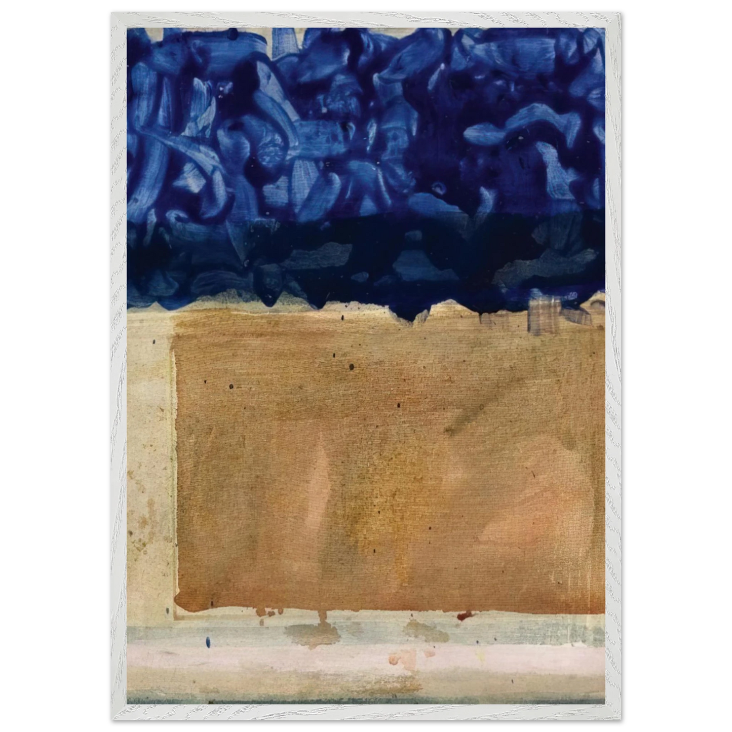 Helen Frankenthaler - Shoreline - 1952 Wall art - 60x80 cm / 24x32 inches - Fine Art Poster - -
