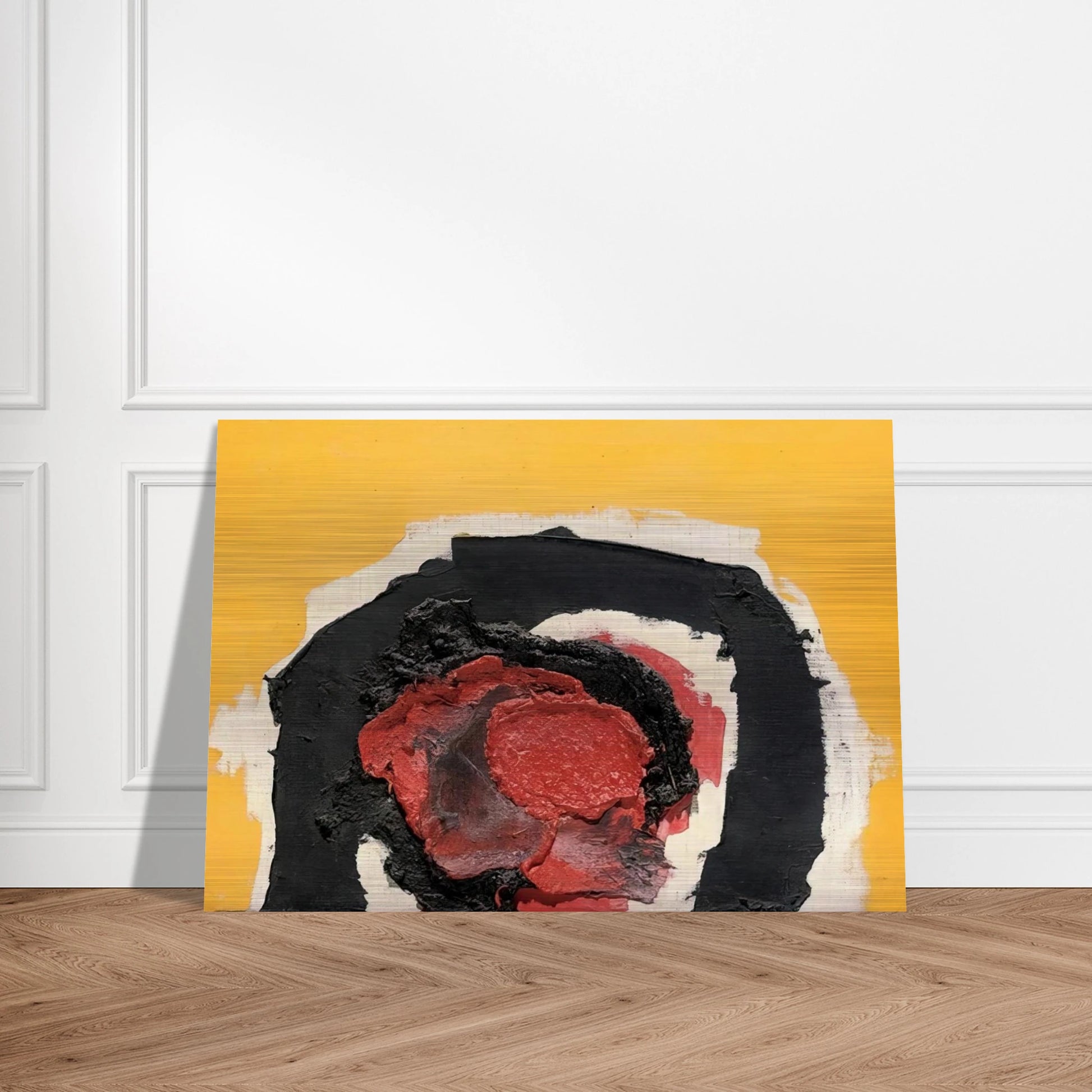 UNTITLED 1964 - Luis Feito Brushed Aluminum Print - 70x100 cm / 28x40 inches | Luis Feito Aluminum Print | Luis Feito Prints