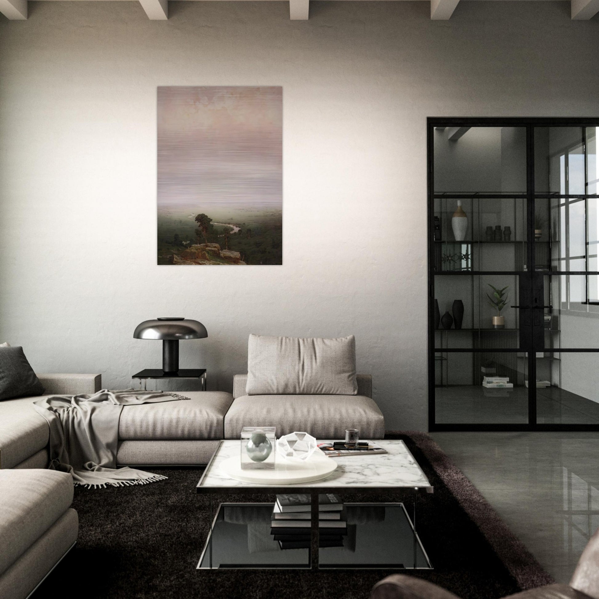The North - Arkhyp Kuindzhi Brushed Aluminum Print - 70x100 cm / 28x40 inches | Arkhyp Kuindzhi Aluminum Print | Arkhyp Kuindzhi Prints