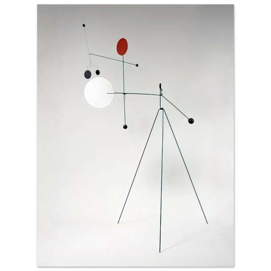 Alexander Calder - UNTITLED 1934 Fine Art Poster - 13x18 cm / 5x7 inches