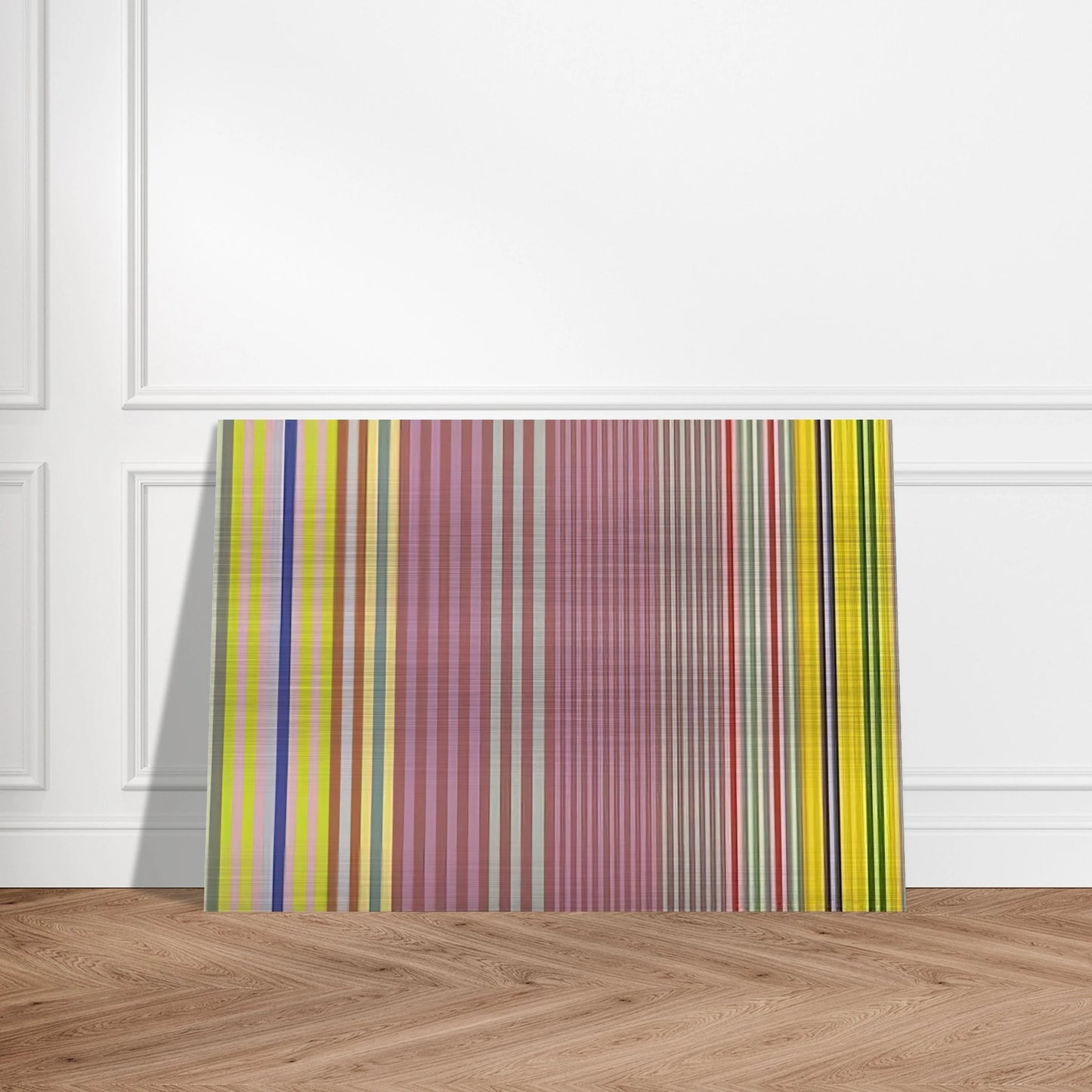 Halifax - 1969 - Gene Davis Brushed Aluminum Print - 70x100 cm / 28x40 inches | Gene Davis Aluminum Print | Gene Davis Prints