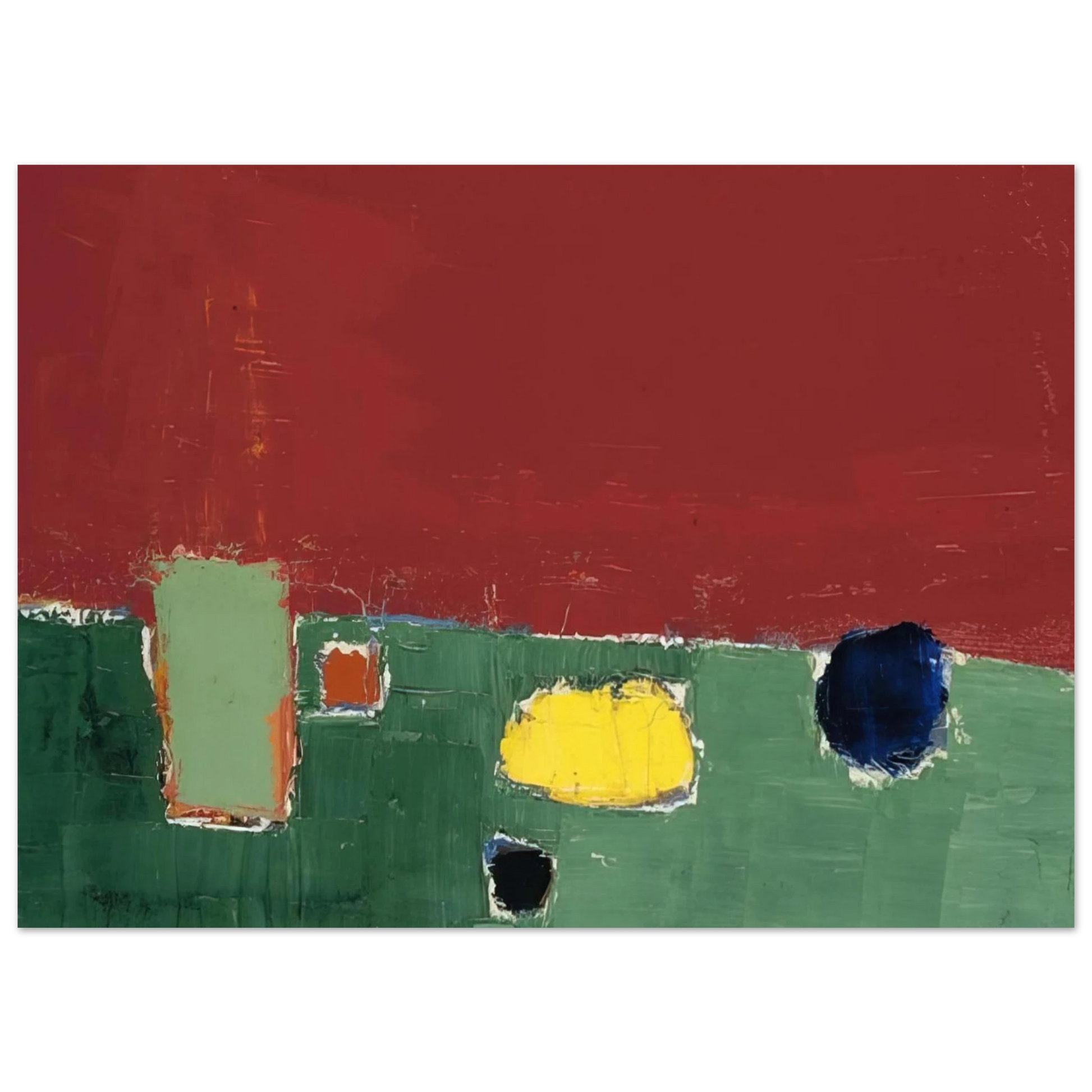 Nicolas de Stael - Nature morte - 1952 Fine Art Poster - 75x100 cm / 30x40 inches