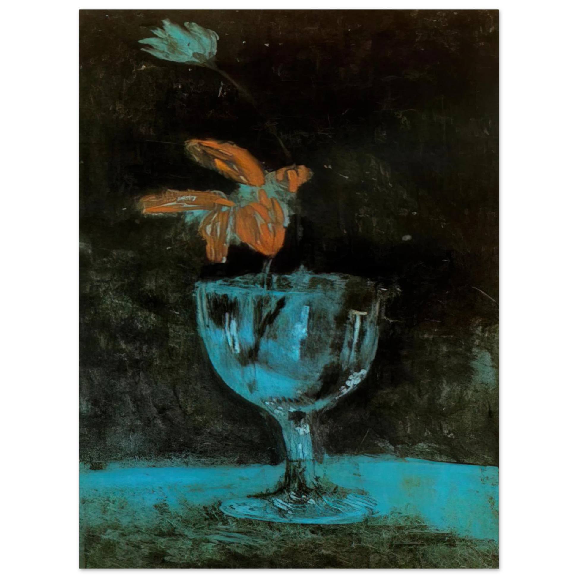 Pablo Picasso - A blue vase - 1903 Fine Art Poster - Default Title