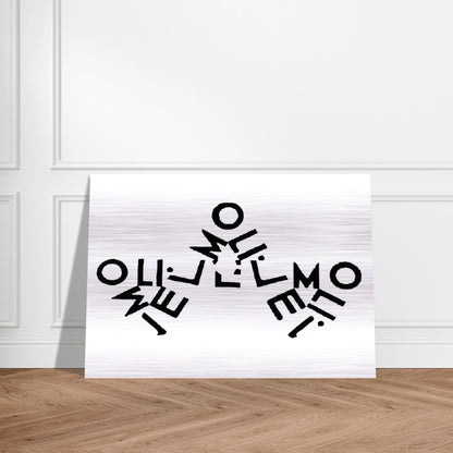 ESCHER (22) - MC Escher Brushed Aluminum Print - 70x100 cm / 28x40 inches | MC Escher Aluminum Print | MC Escher Prints