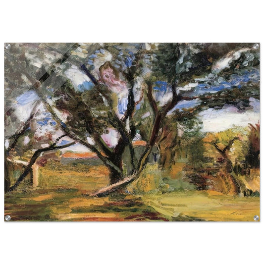 THE OLIVE TREE - Henri Matisse Acrylic Print - 70x100 cm / 28x40″ inches | Henri Matisse Wall Art | Henri Matisse Prints