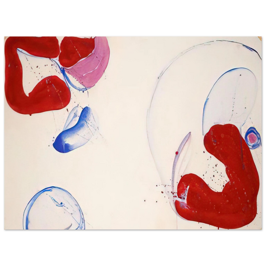 Sam Francis - Untitled  SF 61-012  Fine Art Poster - Default Title