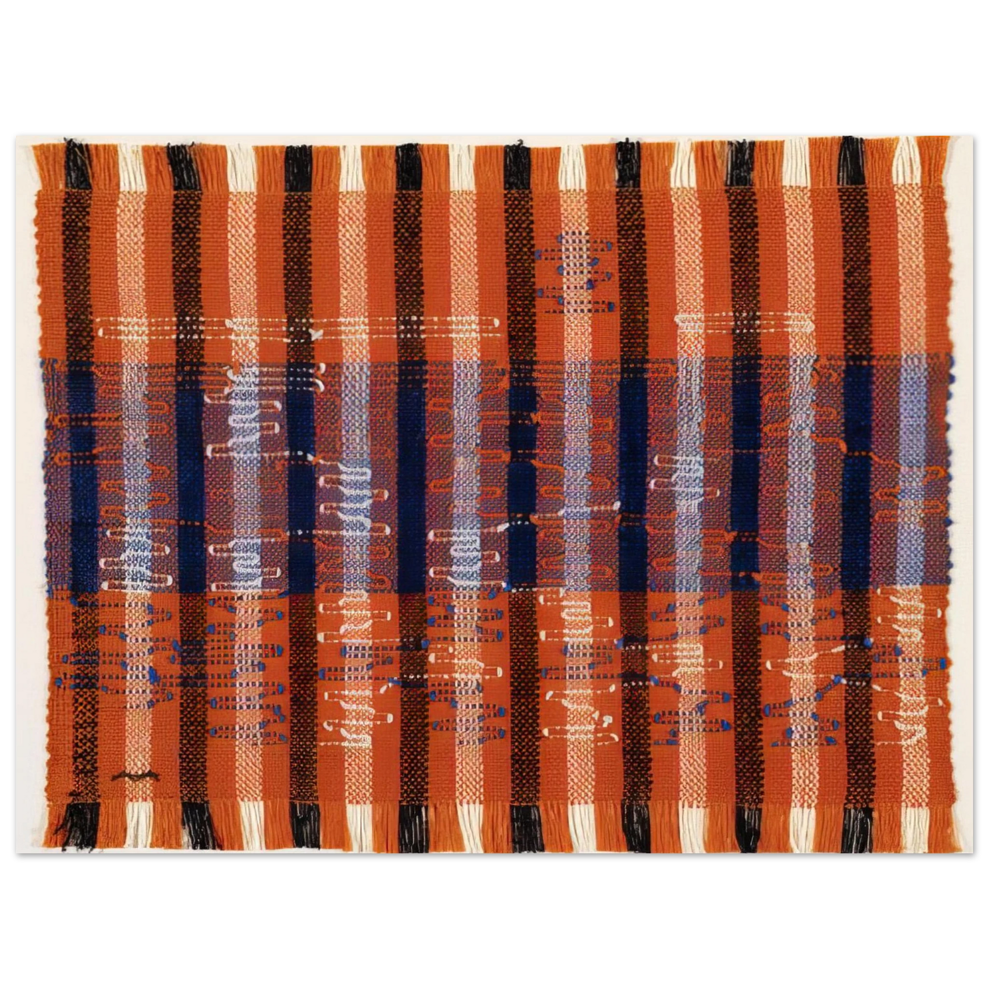 Anni Albers - INTERSECTING 1962 Fine Art Poster - Default Title