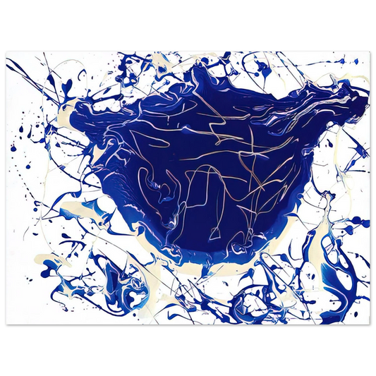 Sam Francis - Untitled  SFP92-15 SFF1671  Fine Art Poster - Default Title