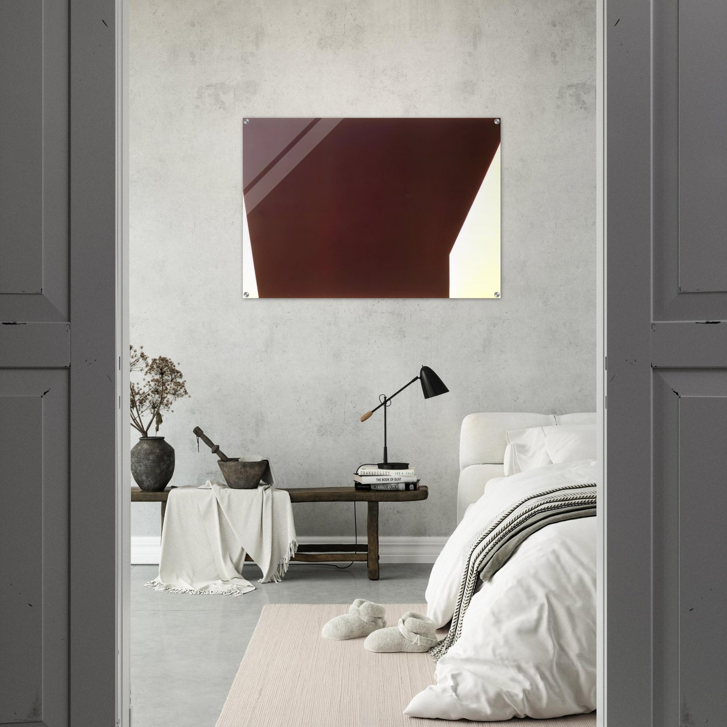 End Gable - 1972 - Leon Polk Smith Acrylic Print - 70x100 cm / 28x40″ inches | Leon Polk Smith Wall Art | Leon Polk Smith Prints