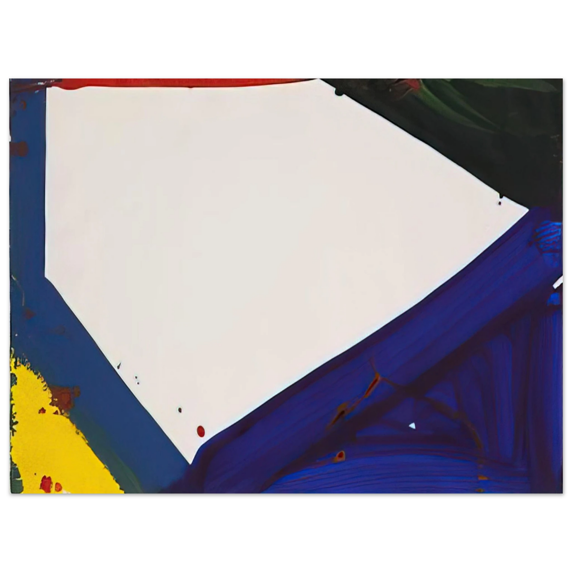 Sam Francis - Untitled  Edge  Fine Art Poster - Default Title