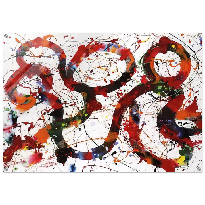 Untitled  SFP88-12  - Sam Francis Acrylic Print - 70x100 cm / 28x40″ inches