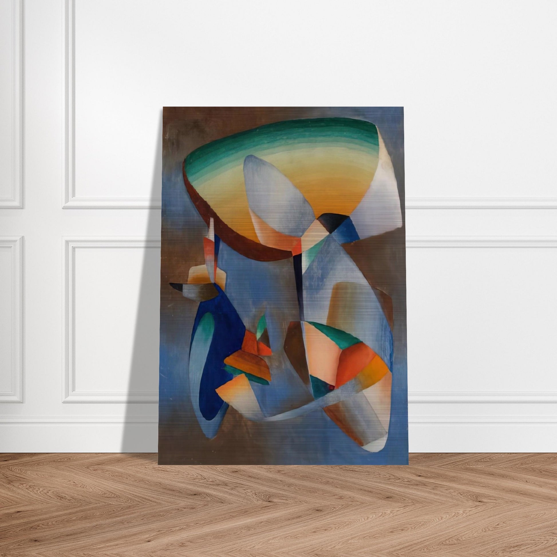 Composition - Abstract Art - John Ferren Brushed Aluminum Print - 70x100 cm / 28x40 inches | John Ferren Aluminum Print | John Ferren Prints
