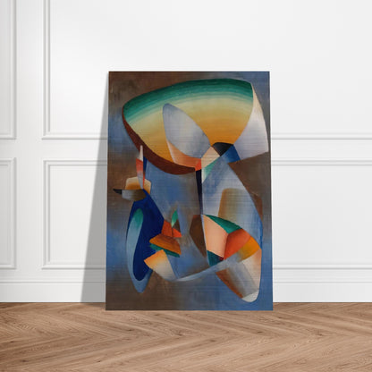 Composition - Abstract Art - John Ferren Brushed Aluminum Print - 70x100 cm / 28x40 inches | John Ferren Aluminum Print | John Ferren Prints