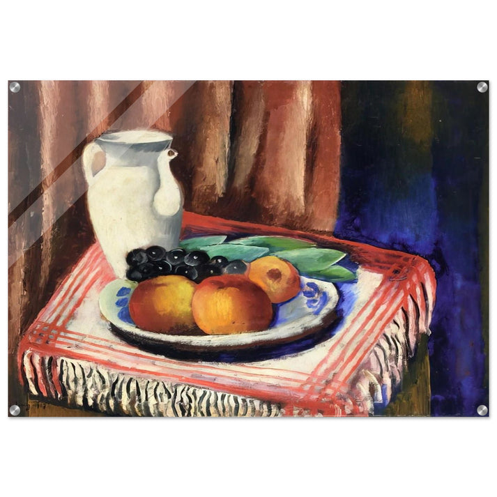 STILL LIFE WITH LEMONS 1917 - Moise Kisling Acrylic Print - 70x100 cm / 28x40″ inches