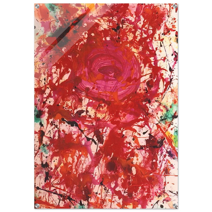 Untitled  SF90-362  - Sam Francis Acrylic Print - 70x100 cm / 28x40″ inches