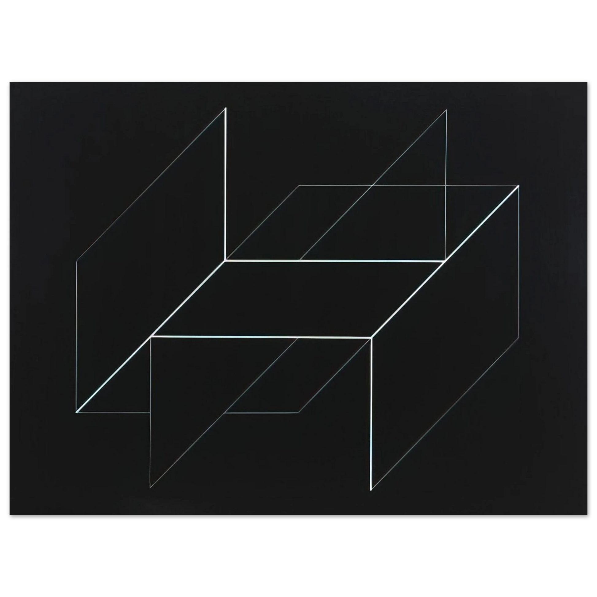 Josef Albers - STRUCTURAL CONSTELLATION 1950 0 Fine Art Poster - Default Title