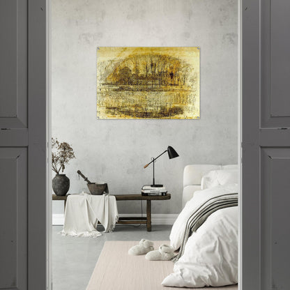 Geinrust Farm, Compositional Study - Piet Mondrian Acrylic Print - 70x100 cm / 28x40″ inches | Piet Mondrian Wall Art | Piet Mondrian Prints