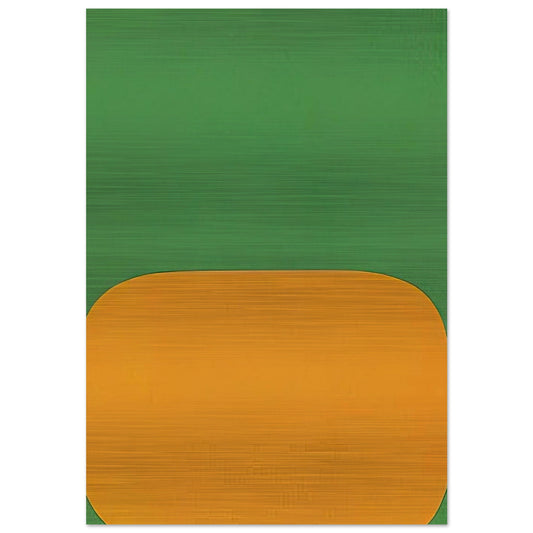 DerriŠre le Miroir - Ellsworth Kelly Brushed Aluminum Print - 70x100 cm / 28x40 inches | Ellsworth Kelly Aluminum Print | Ellsworth Kelly Prints